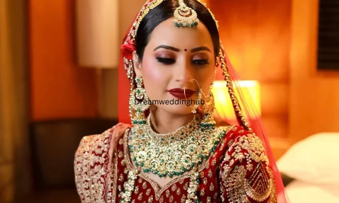 Pavithras flawless makeup